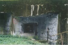 Bois d'Ottonville - Embrasure for 75 mm gun
