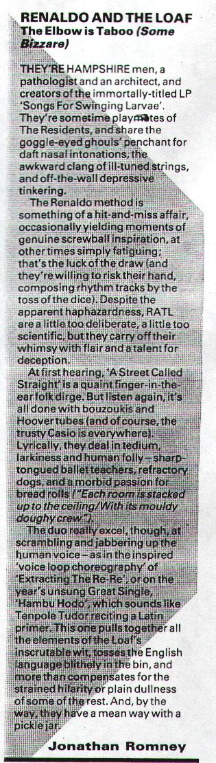 New Music Express review