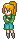 Aya in green