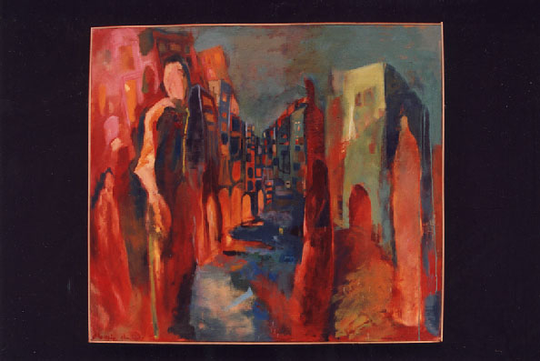 Carnivale, 4'x6' oil on canvas