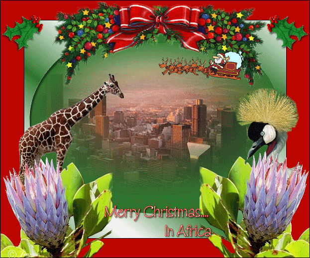 Jeanne s Translated Tutorial An African Christmas 