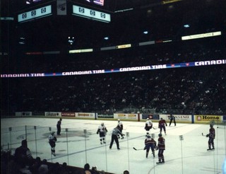 Getting ready for a faceoff