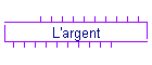 L'argent
