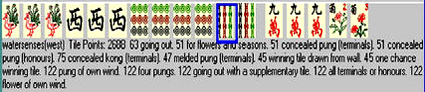 watersenses' MahJong Fans and MahJong opponents