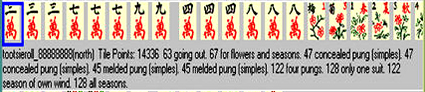 VirtualSuperSurvivor*s MahJong Hall Of Fame