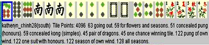 VirtualSuperSurvivor*s MahJong Hall Of Fame