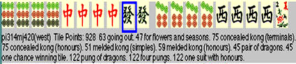 VirtualSuperSurvivor*s MahJong Hall Of Fame