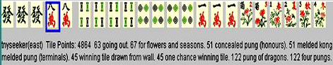 tnyseeker's MahJong Fans and MahJong opponents