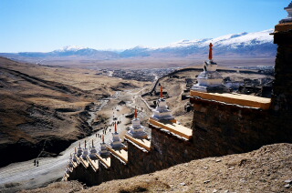 Dramatic Litang at over 4,000 meters