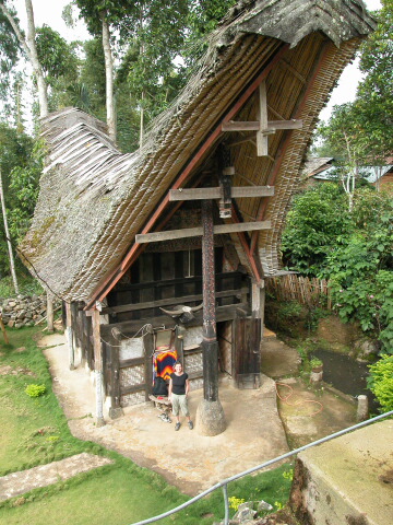 Our place for the night in Tana Toraja