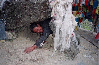 Crawling makes for a good karmic act