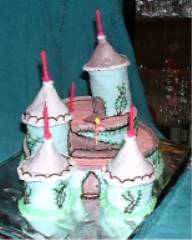 fairy castle cake