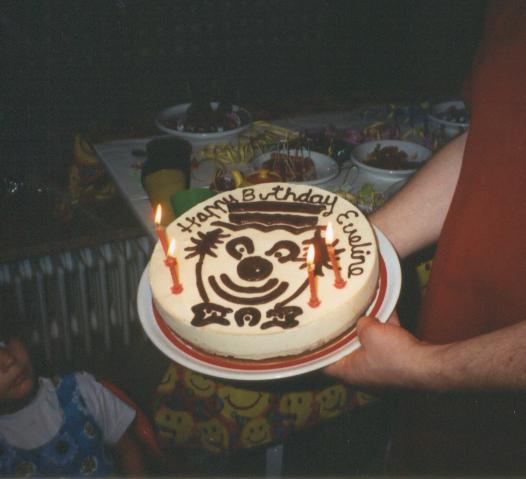 Clown cake