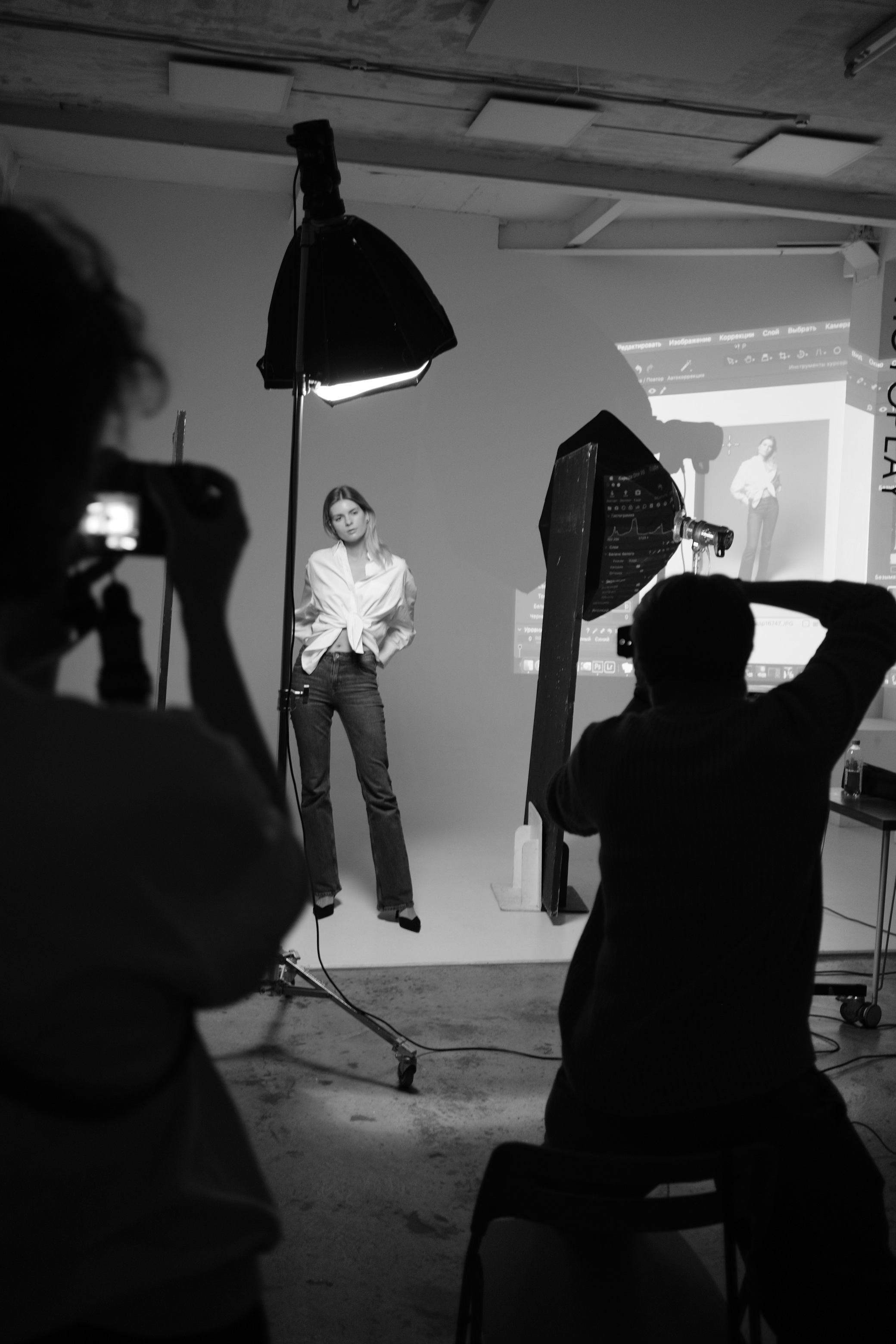 woman photoshoot bhts