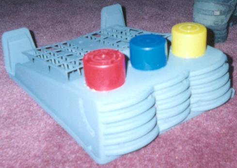 The button panel