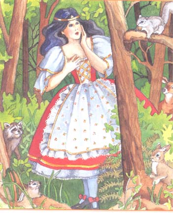 snow white in the forest1.jpg (45990 bytes)