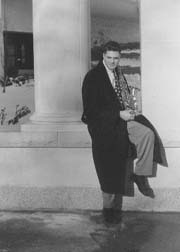 Professor Paul Haar, Saxophonist and my Hero.&nbsp; I mean, look at him.&nbsp; He's the Man.