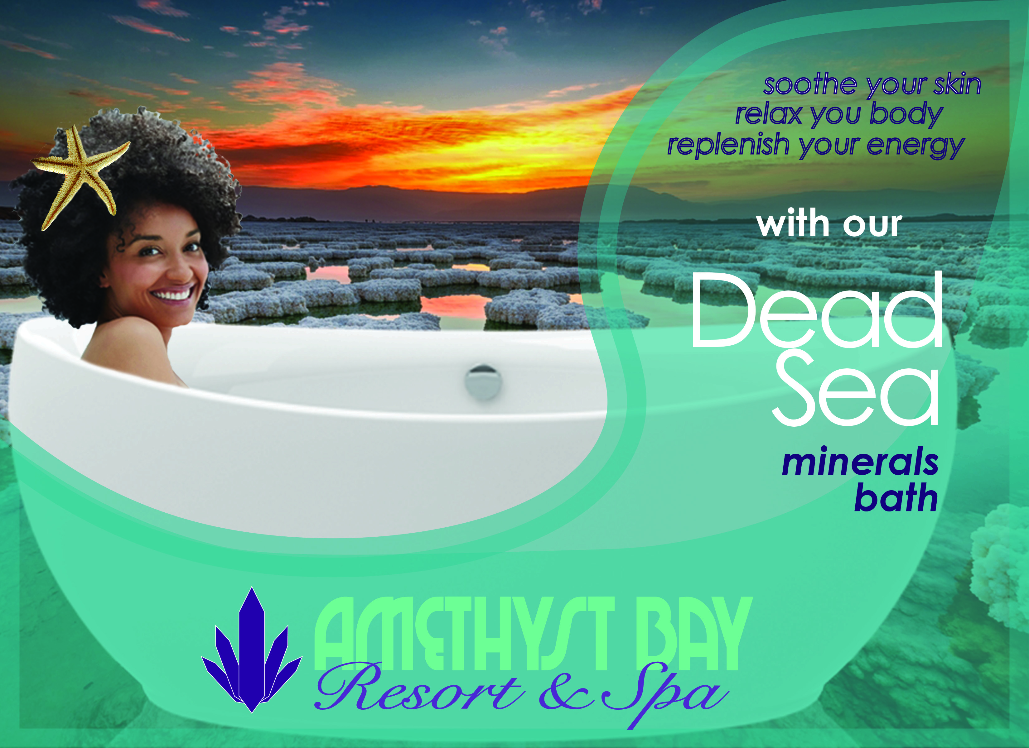 Amethyst Bay Resort and Spa magazine ad