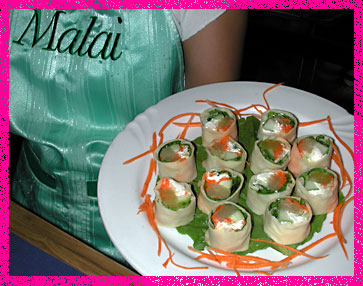 Malai Spring Rolls