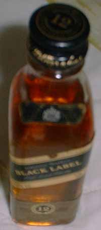 1a. Johnnie Walker Blacklabel - Same as # 1 but picture at different angle.