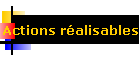 Actions r�alisables