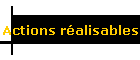Actions r�alisables