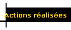 Actions r�alis�es