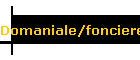 Domaniale/fonciere