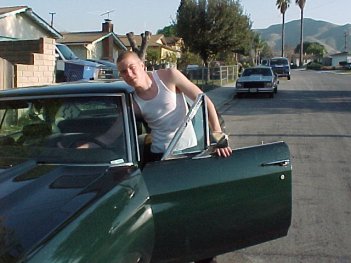 [Chuck and his '71 Malibu]