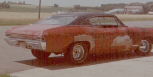 Before 1, rear right side view.