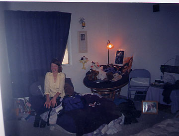 Ashley in her room
