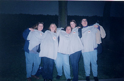 Group with t-shirts