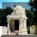 Lord Krishna's Shrine at Malibu Temple