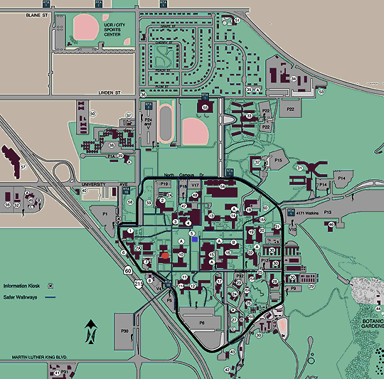 map of campus