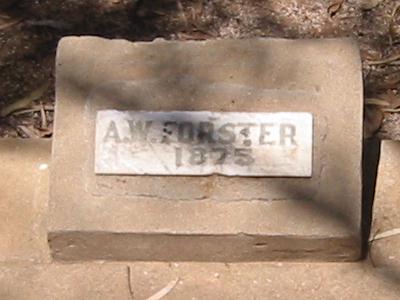 Armourer Forster died 1875