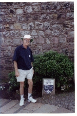 Jim outside the Chapel