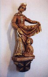 Statue of St Margaret
