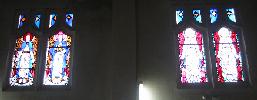 North wall, Sanctuary