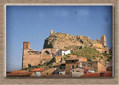 Castillo visto desde Santa Justa