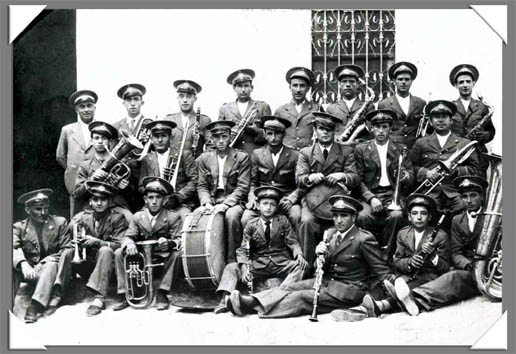 Banda hacia 1955