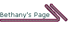 Bethany's Page