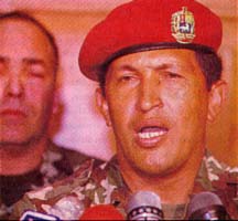 Hugo Chvez fracas en el golpe pero triunf en elecciones. No poda combatir la corrupcin en su gobierno (foto: Venezuela Analtica).