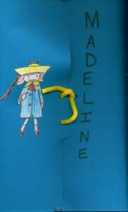 Front of madeline lapbook
