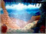 Indian ruins storm