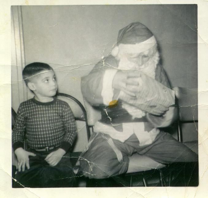 Rob and another Santa