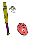 Picture of Bat, Ball & Glove