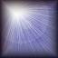 blue sunburst
