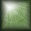 green sunburst