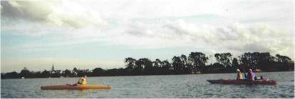 Passing Coyle Park as we approach Meola Creek