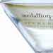 Medallion of Merit Scholarship event martini glass